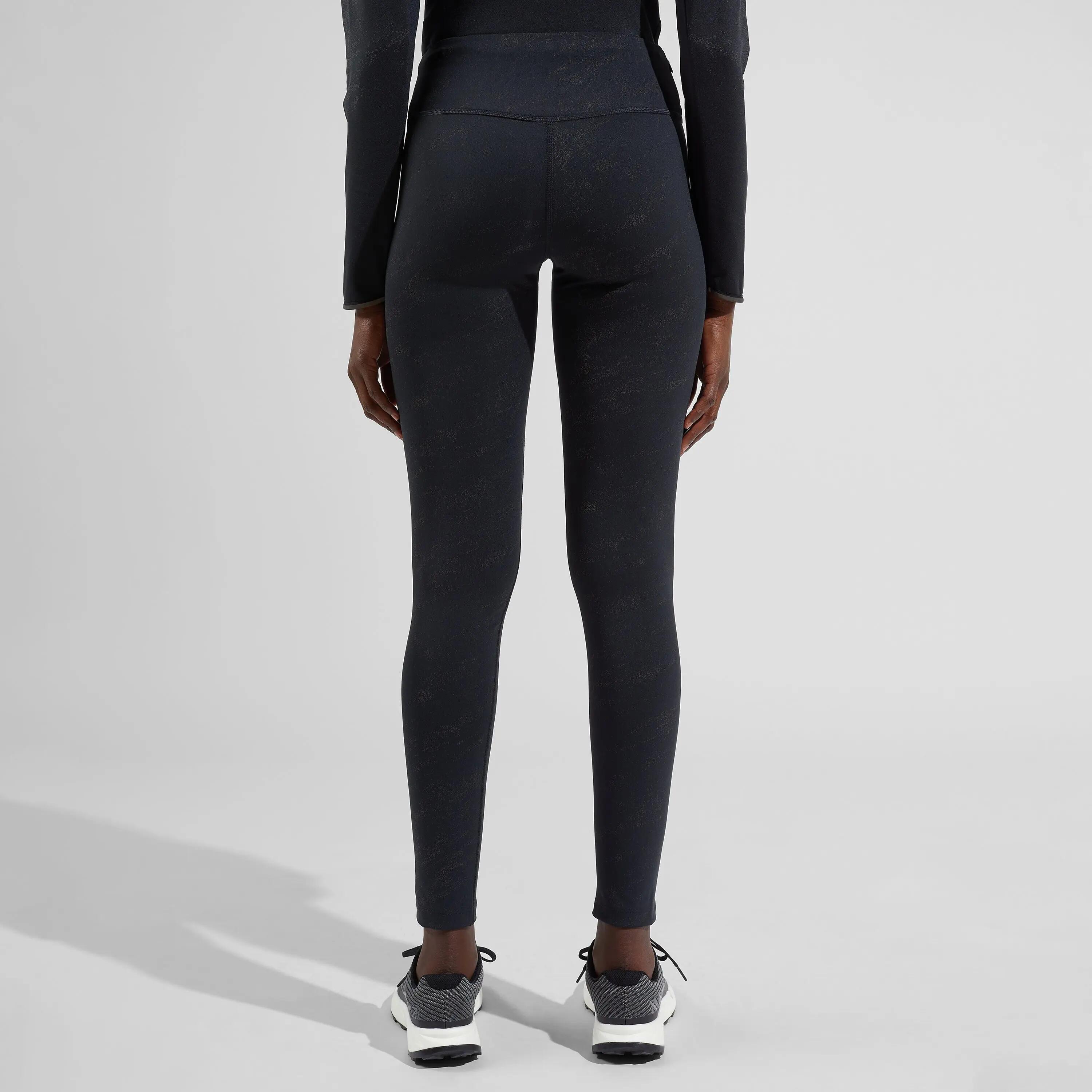 Legginsy do biegania damskie Odlo ZEROWEIGHT PRINT REFLECTIVE 2/6