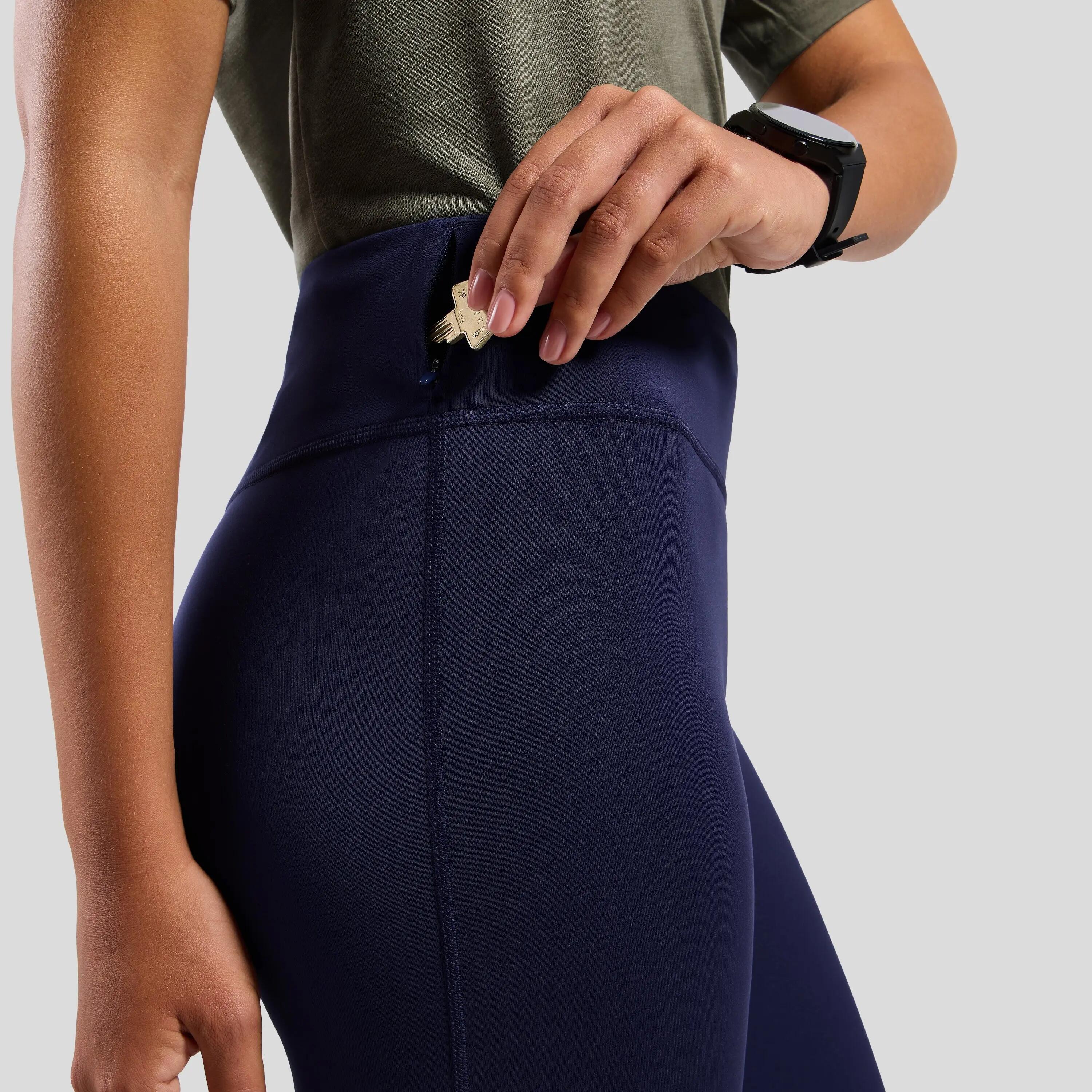 Legginsy damskie Odlo ZEROWEIGHT Tights 3/8