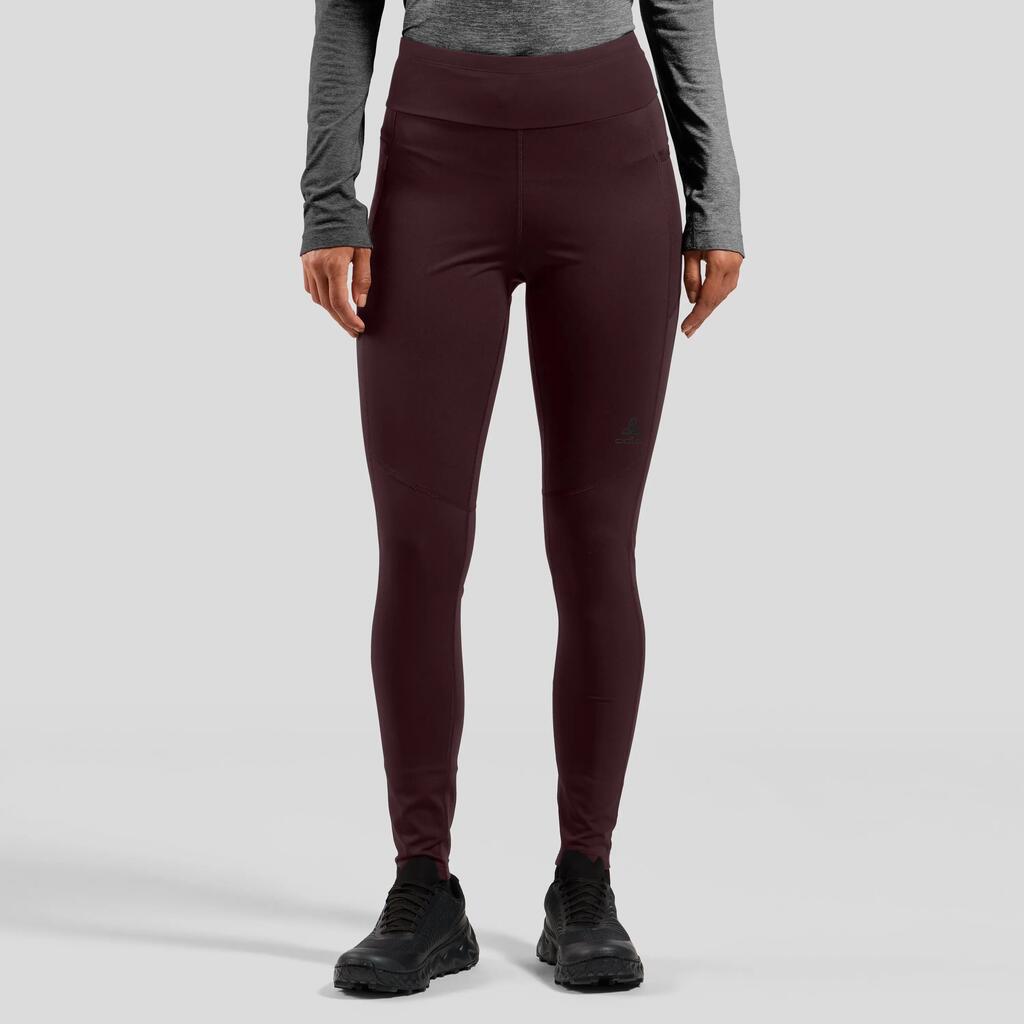Odlo Zeroweight Warm 2.0 Women's Long Running Tights Purple