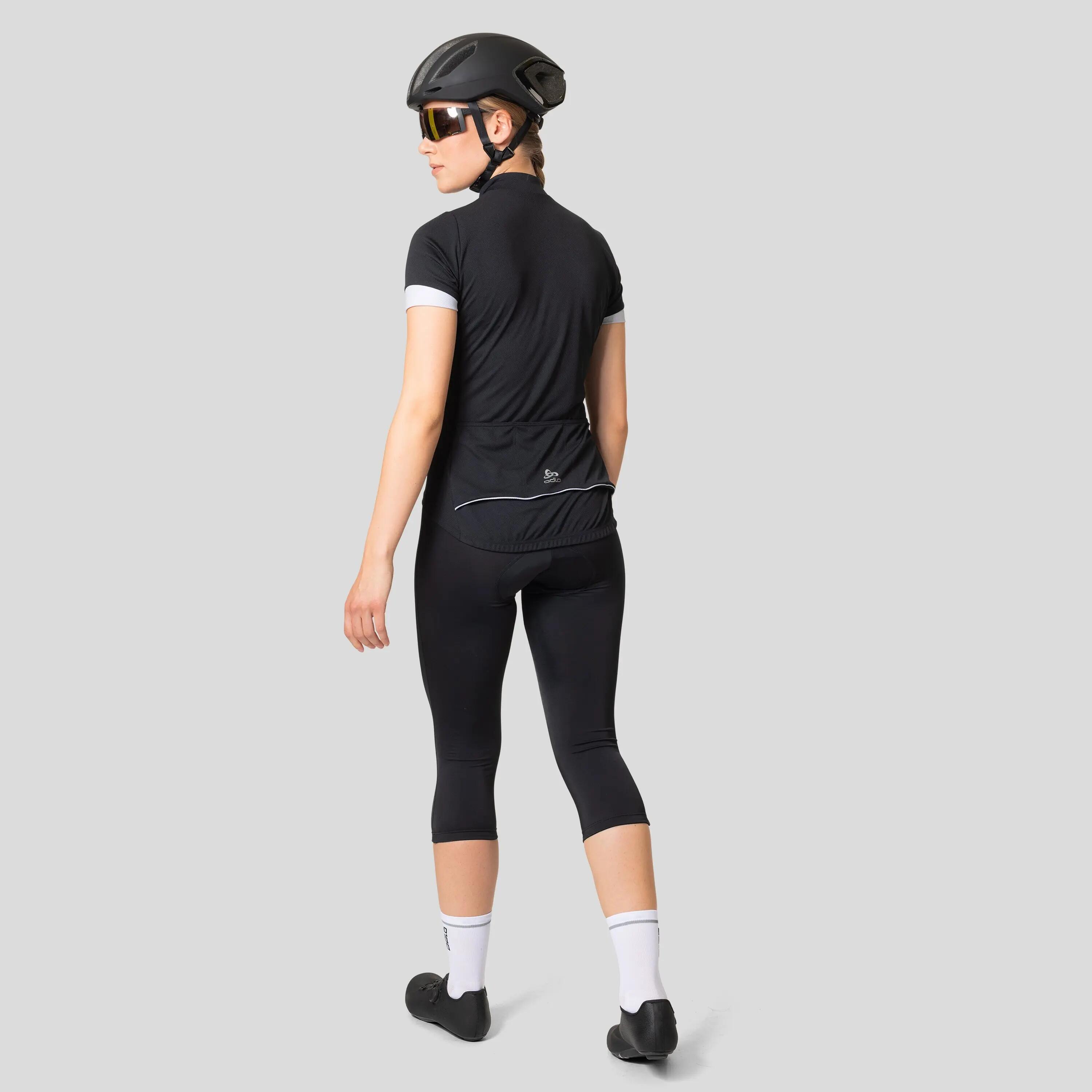 Cuissard 3/4 sans bretelles Odlo Essentials Femme Noir 5/7