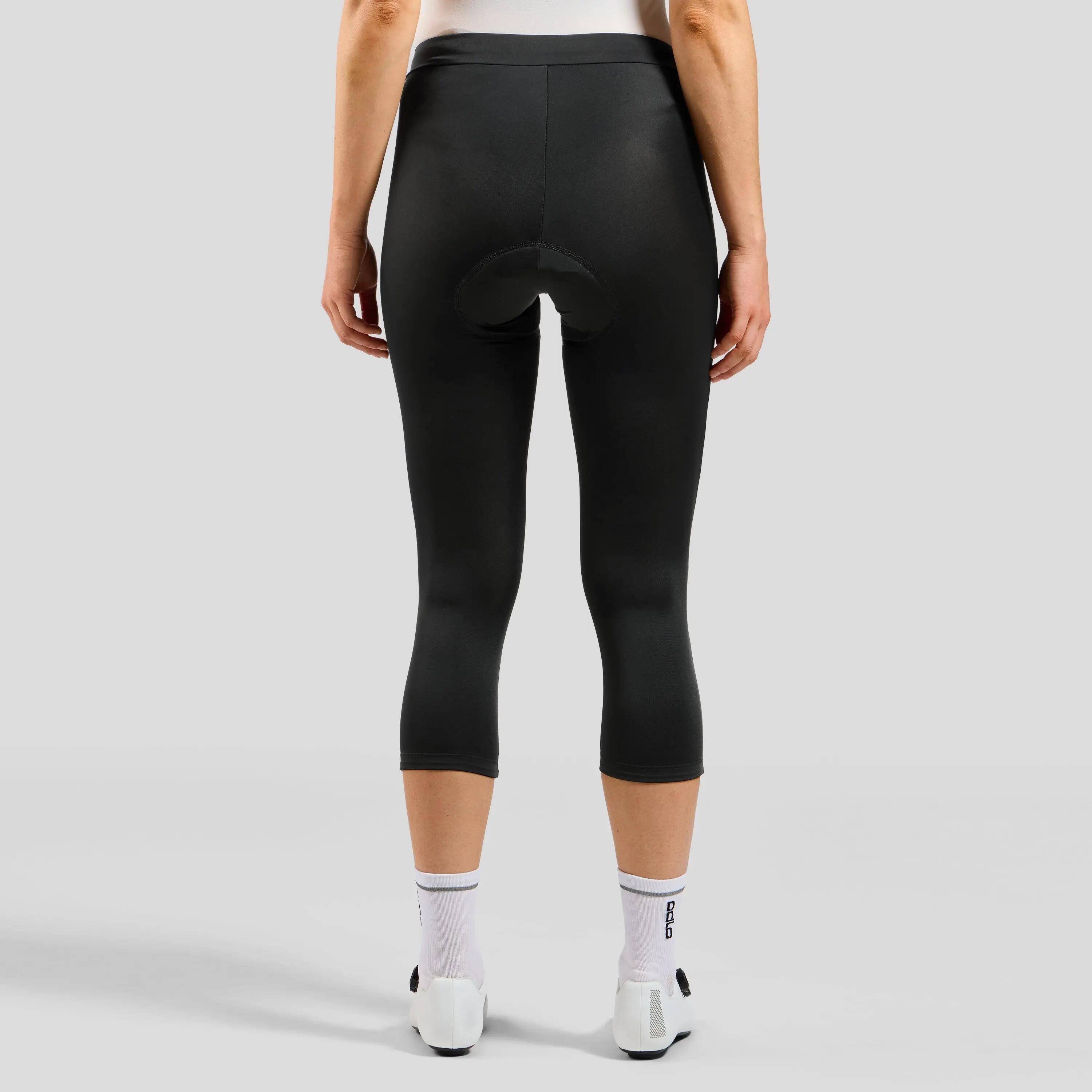 Cuissard 3/4 sans bretelles Odlo Essentials Femme Noir 2/7