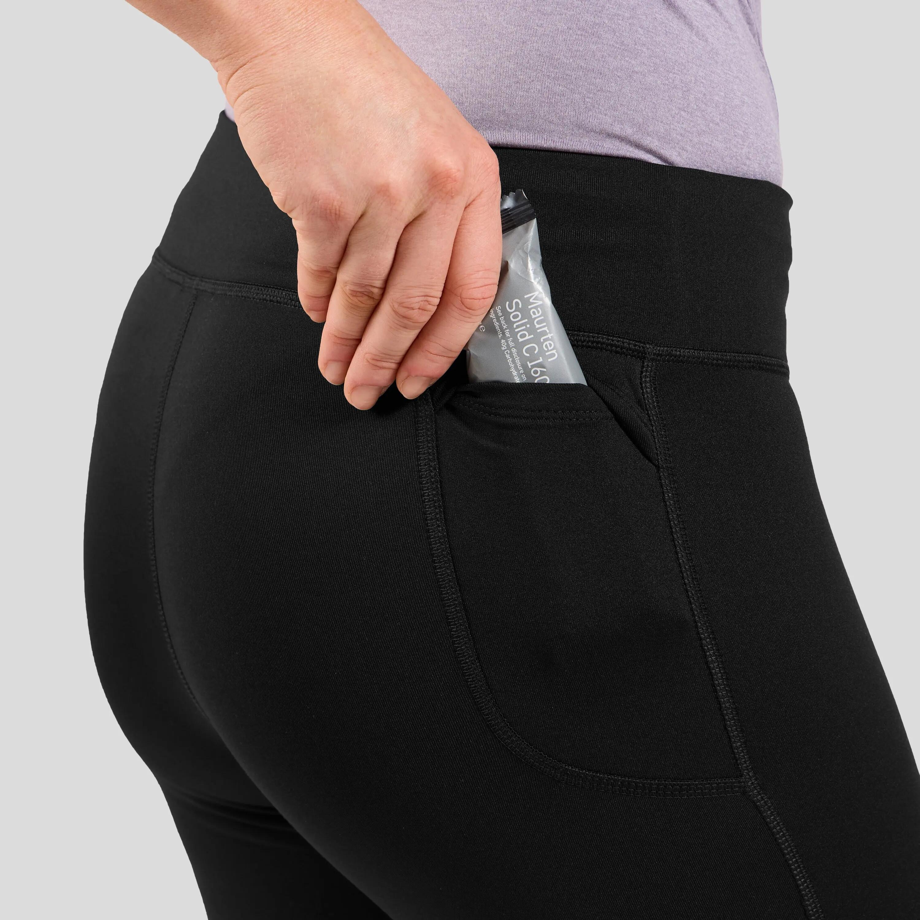 Calzamaglia lunga da donna Odlo Essential Warm Nero 5/9