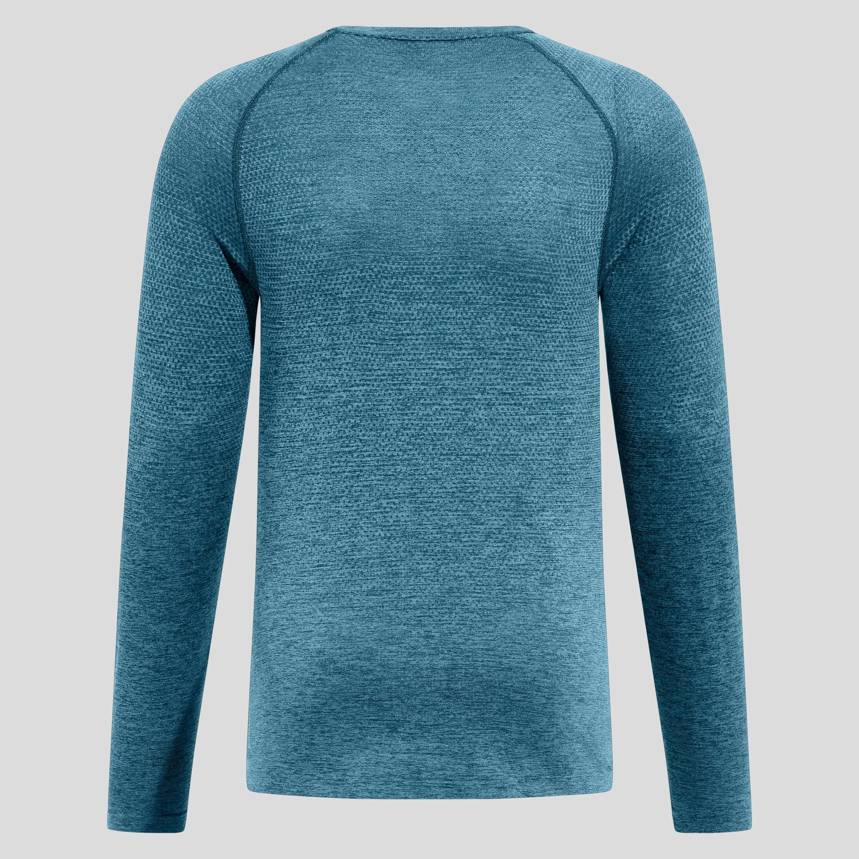 Maillot Manches Longues Odlo Essentials Seamless Bleu 6/6