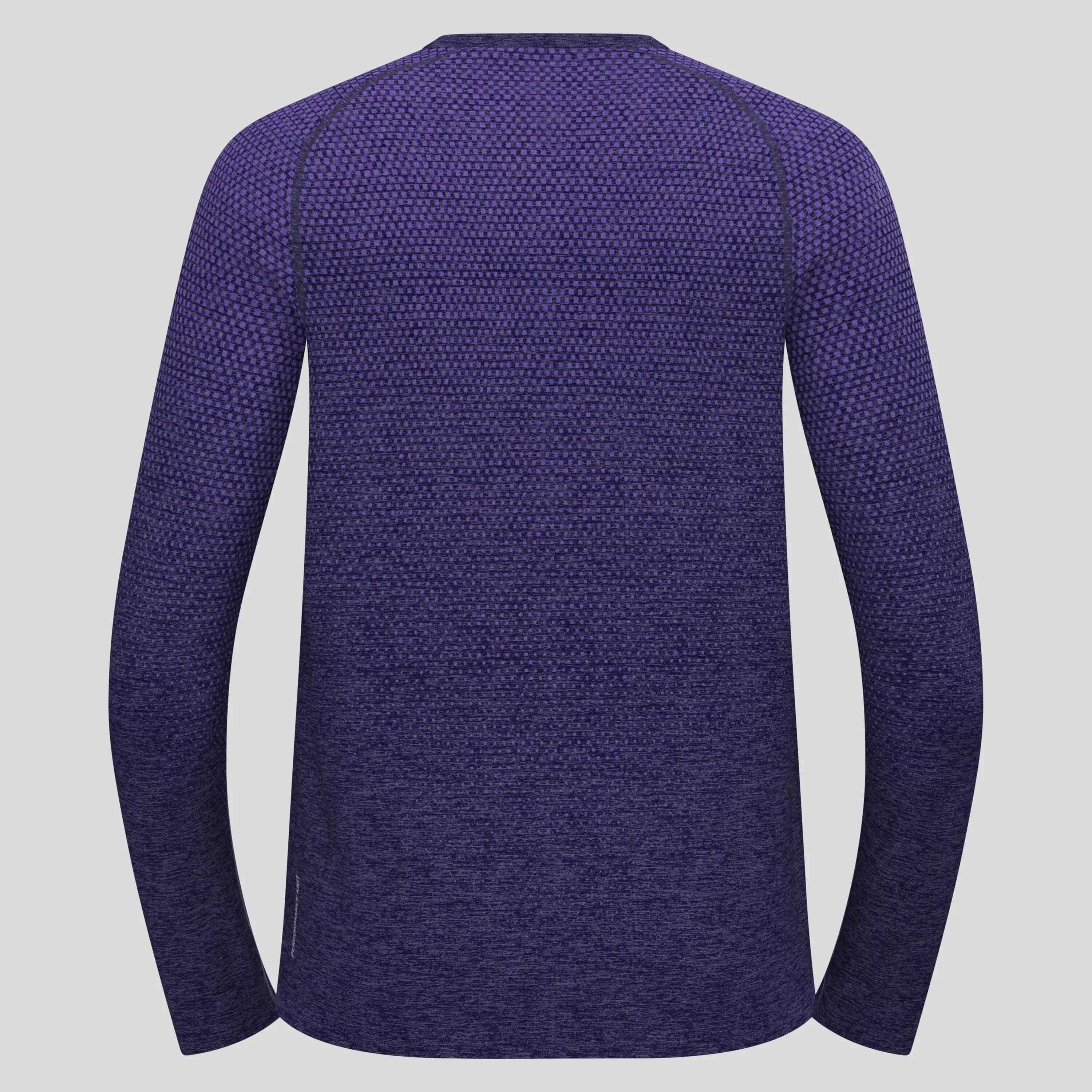 Odlo Essentials Seamless Langarmshirt in Dunkelblau 8/8