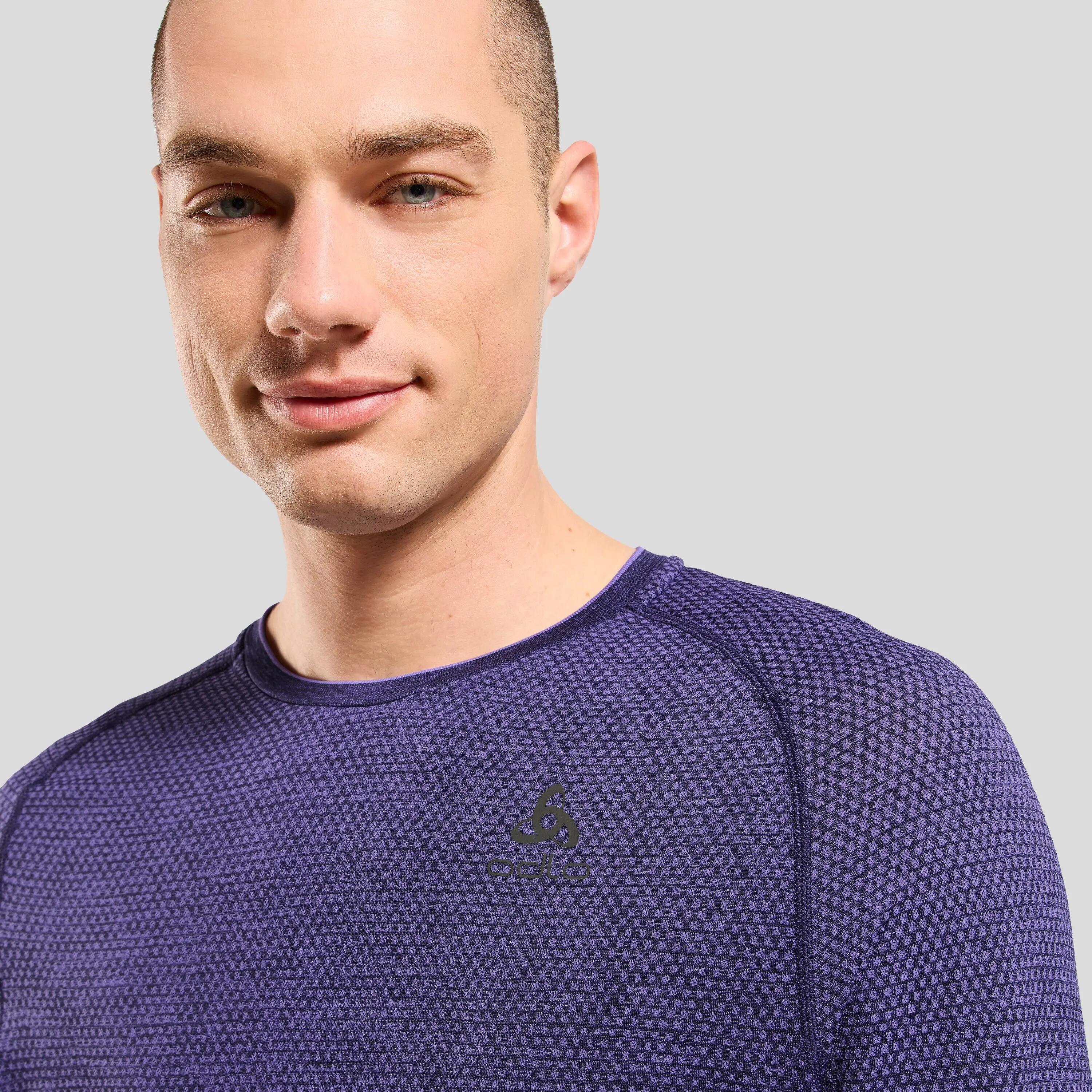 Odlo Essentials Seamless Maglia a maniche lunghe Blu scuro 3/8