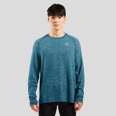 Odlo essentials seamless long sleeve jersey grijs
