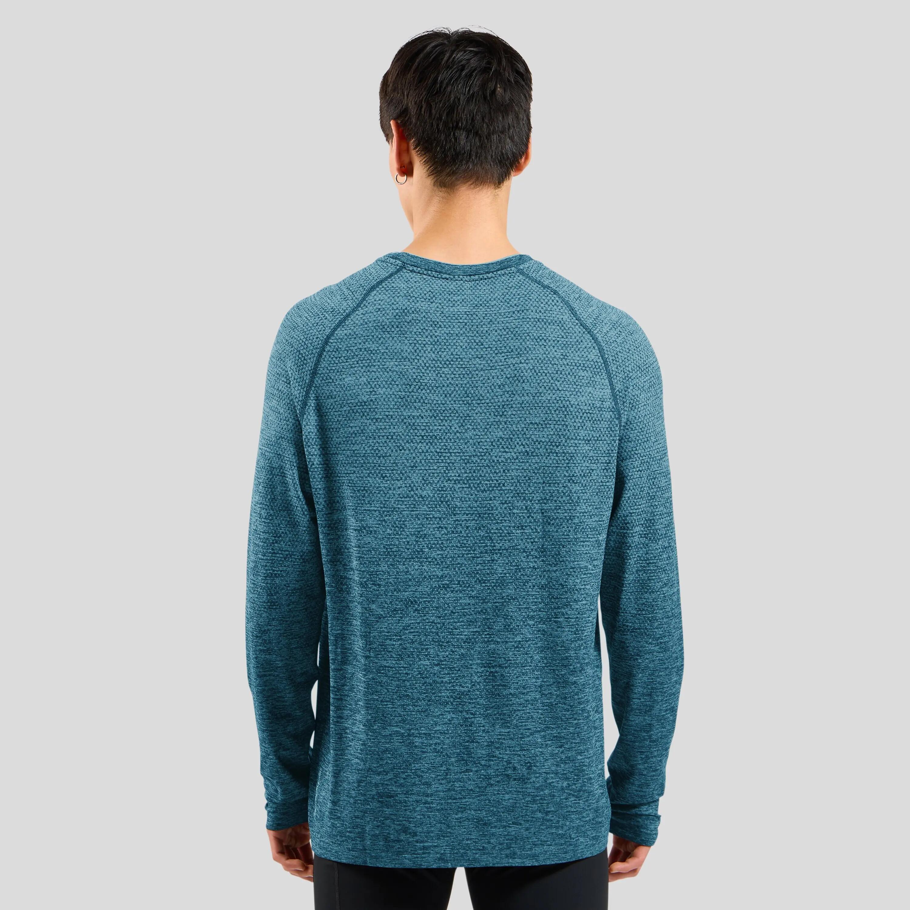 Odlo Essentials Naadloze Trui met lange mouwen Blauw 2/6