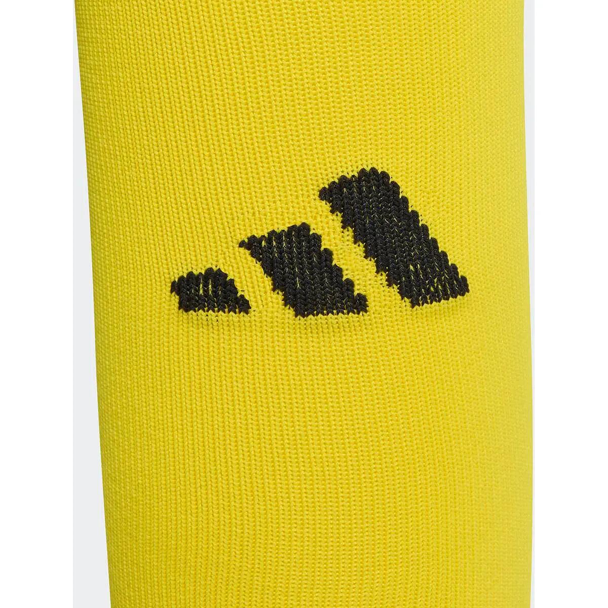 Chaussettes foot sans pied Milano - football - unisexe - footless - jaune 2/5