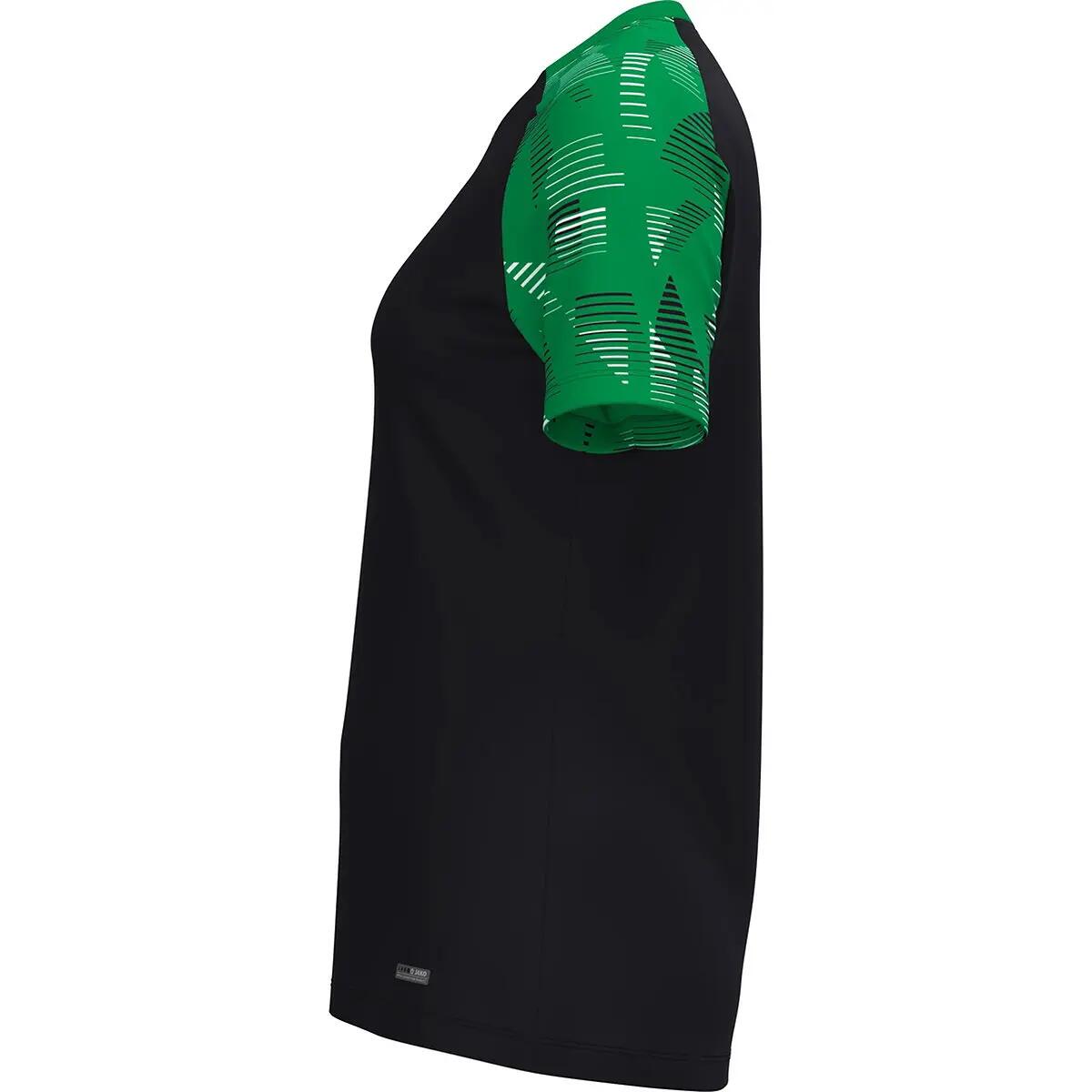 T-shirt sport - femmes - léger, respirant - Sonic - noir/vert 3/5