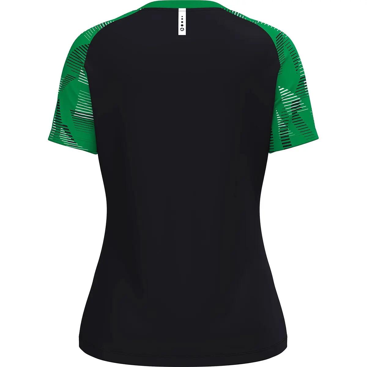 T-shirt sport - femmes - léger, respirant - Sonic - noir/vert 2/5