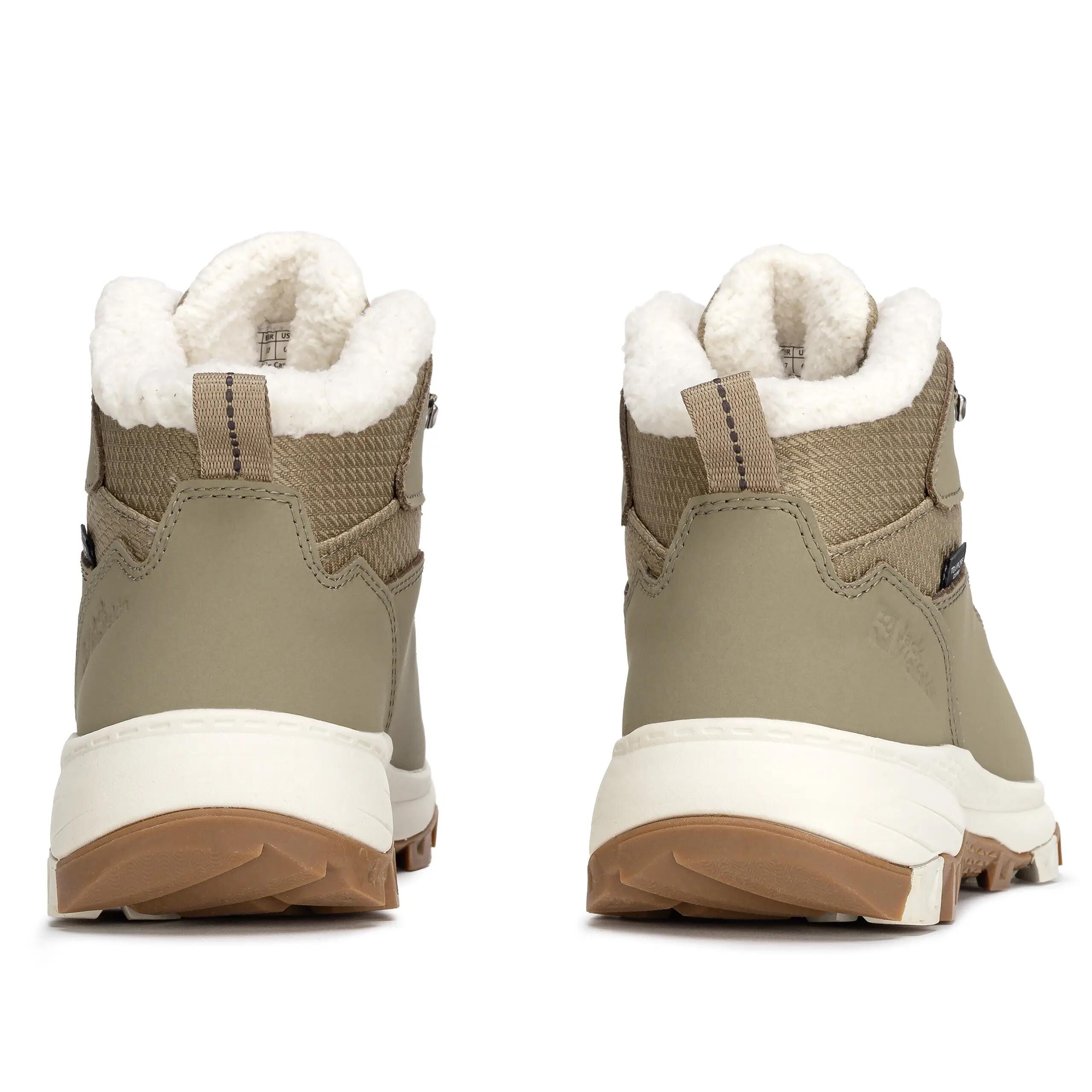 Chaussures de randonnée Jack Wolfskin Everquest Texapore Mid W, Femme, Beige 5/6