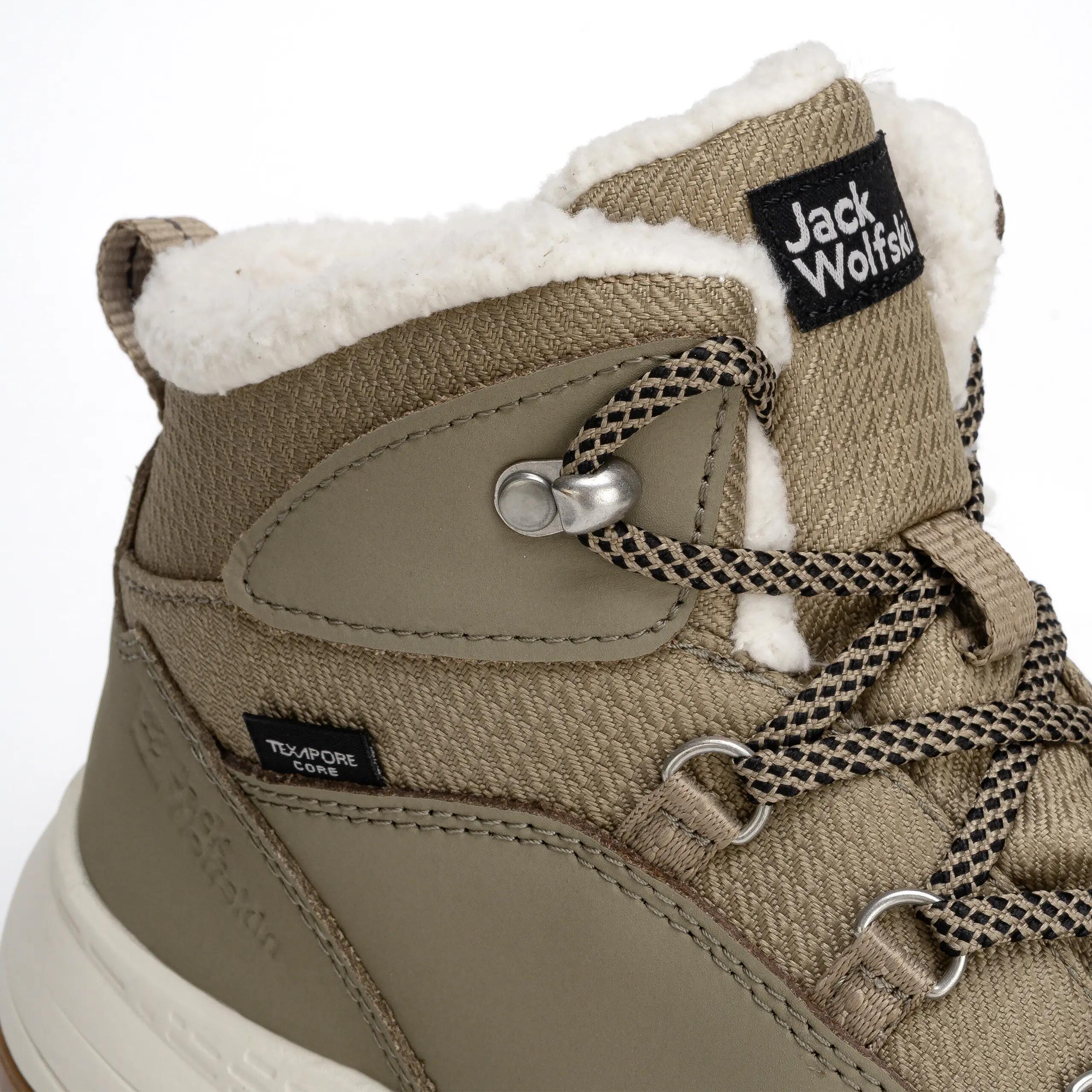 Chaussures de randonnée Jack Wolfskin Everquest Texapore Mid W, Femme, Beige 3/6