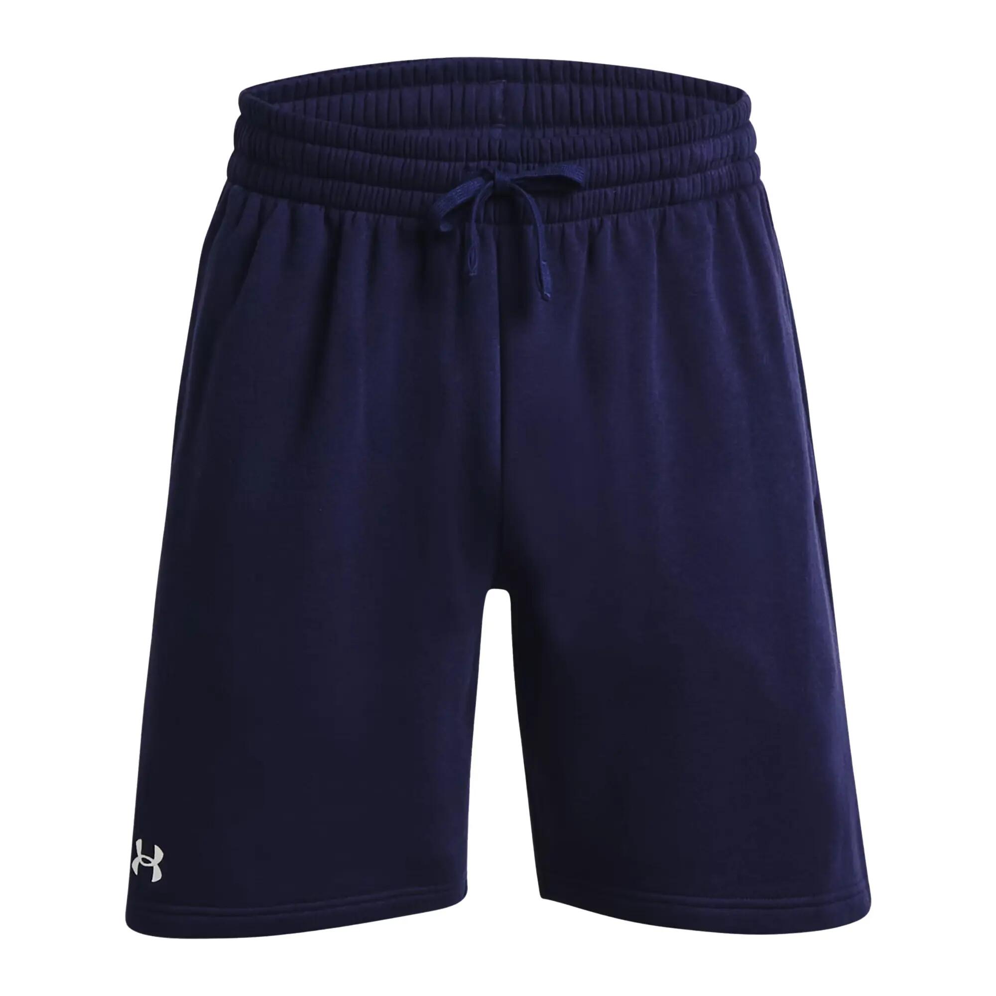 Heren Rival Fleece Korte Broek (Marineblauw) 2/6