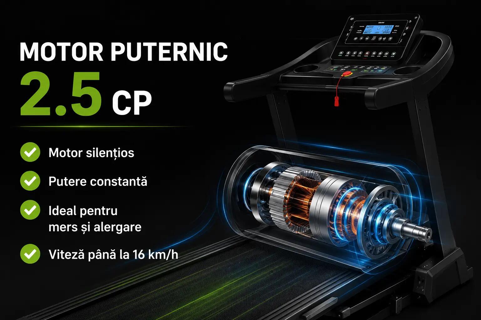 Banda de alergare electrica TRK-6481 2/14