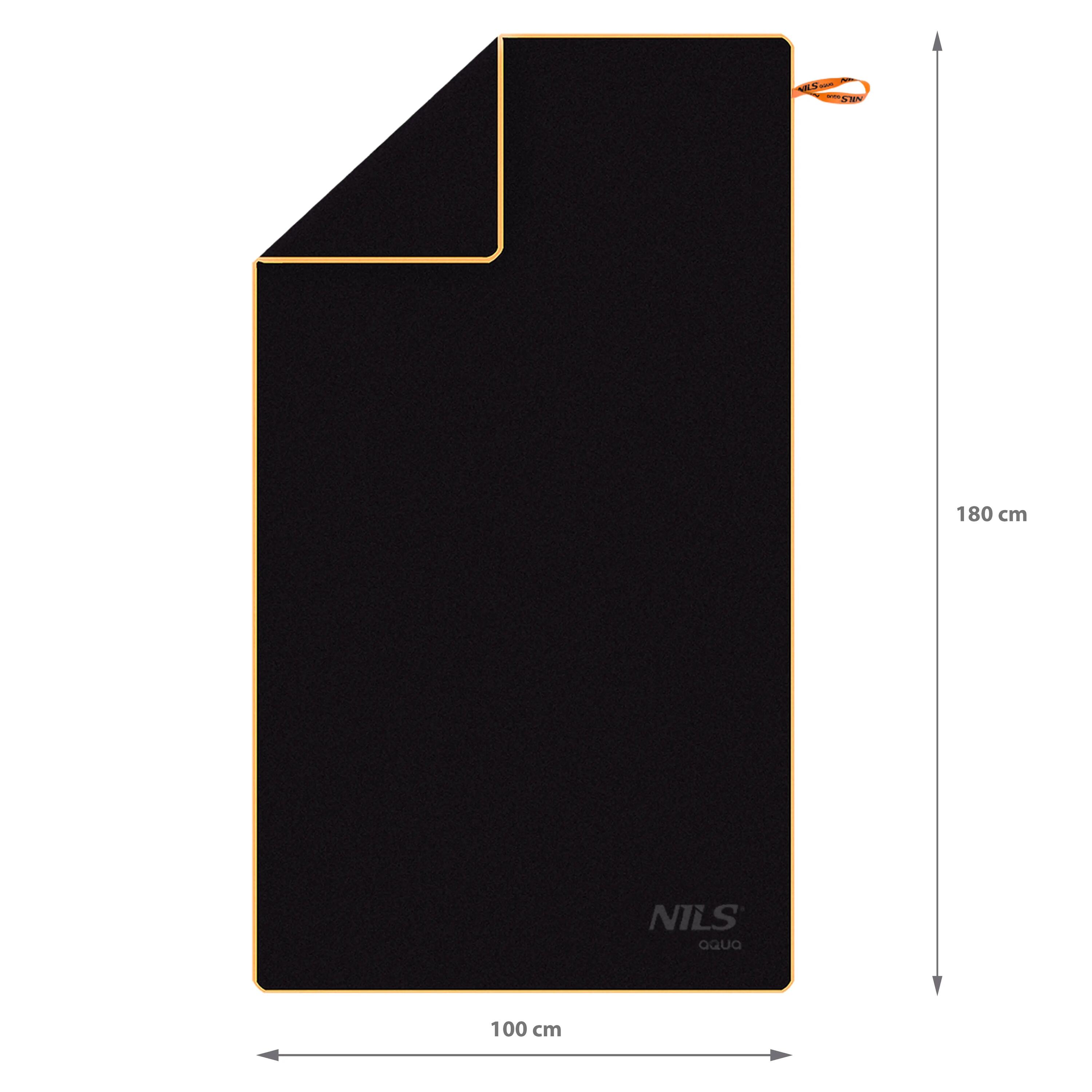 Serviette microfibre compacte 180 × 100 cm NILS AQUA NAR12 6/15