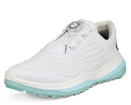 Chaussures de golf Ecco LT1 Boa pour femmes, blanches