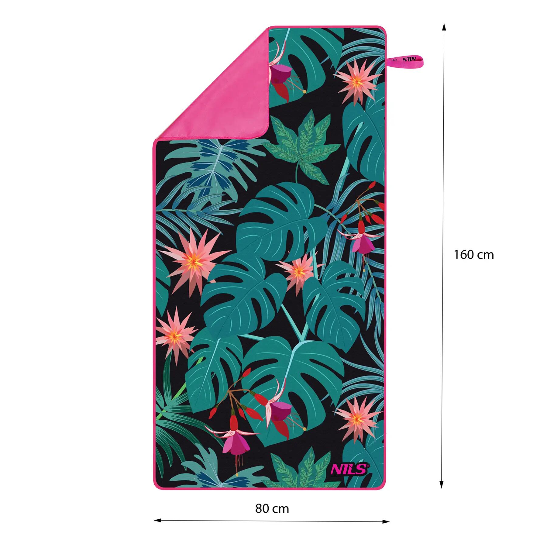 Serviette microfibre compacte 160 × 80 cm  NILS CAMP NCR14 6/8