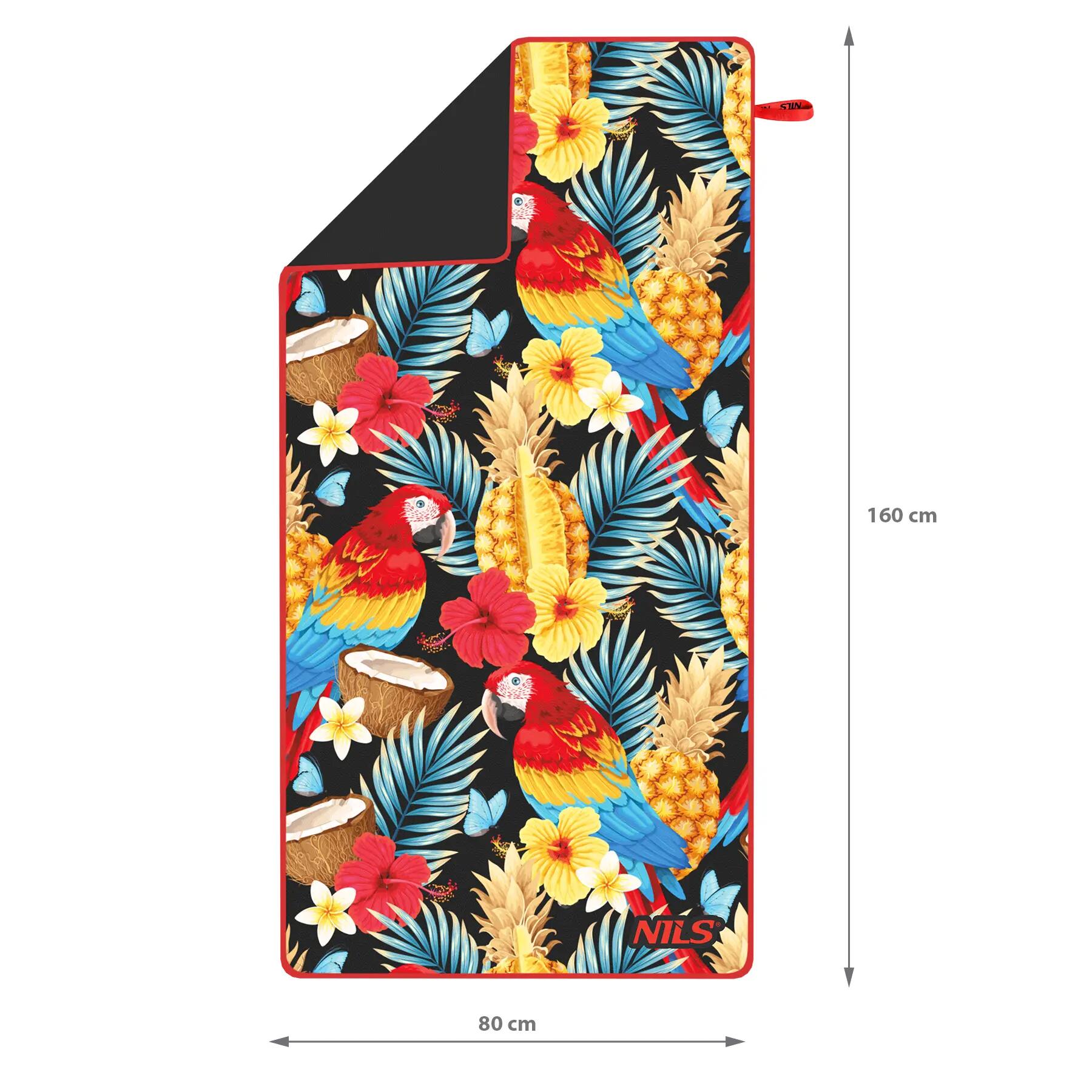 Serviette microfibre compacte 160 × 80 cm  NILS CAMP NCR14 6/8