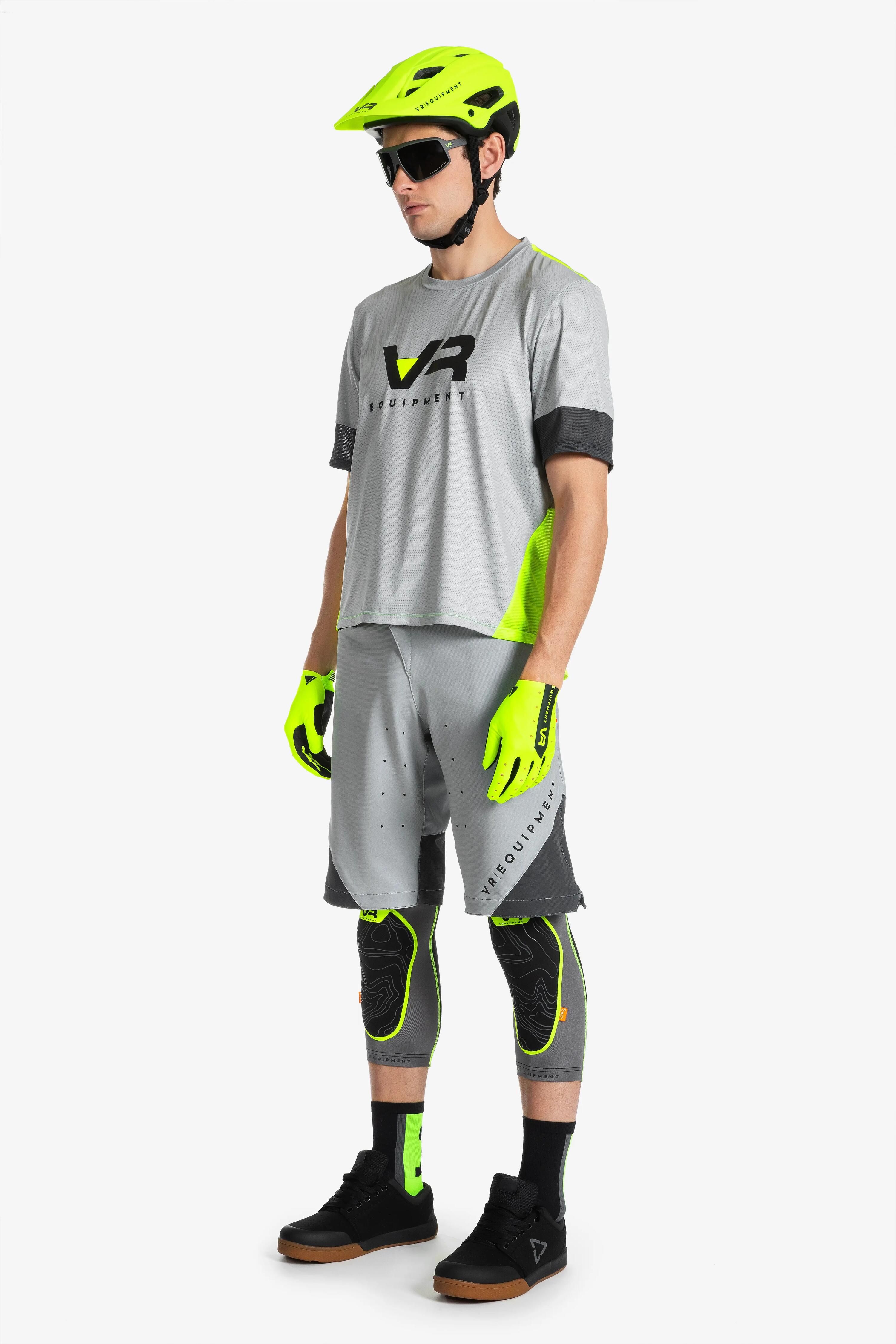 Pantaloncini MTB Uomo Grigio 32 7/7