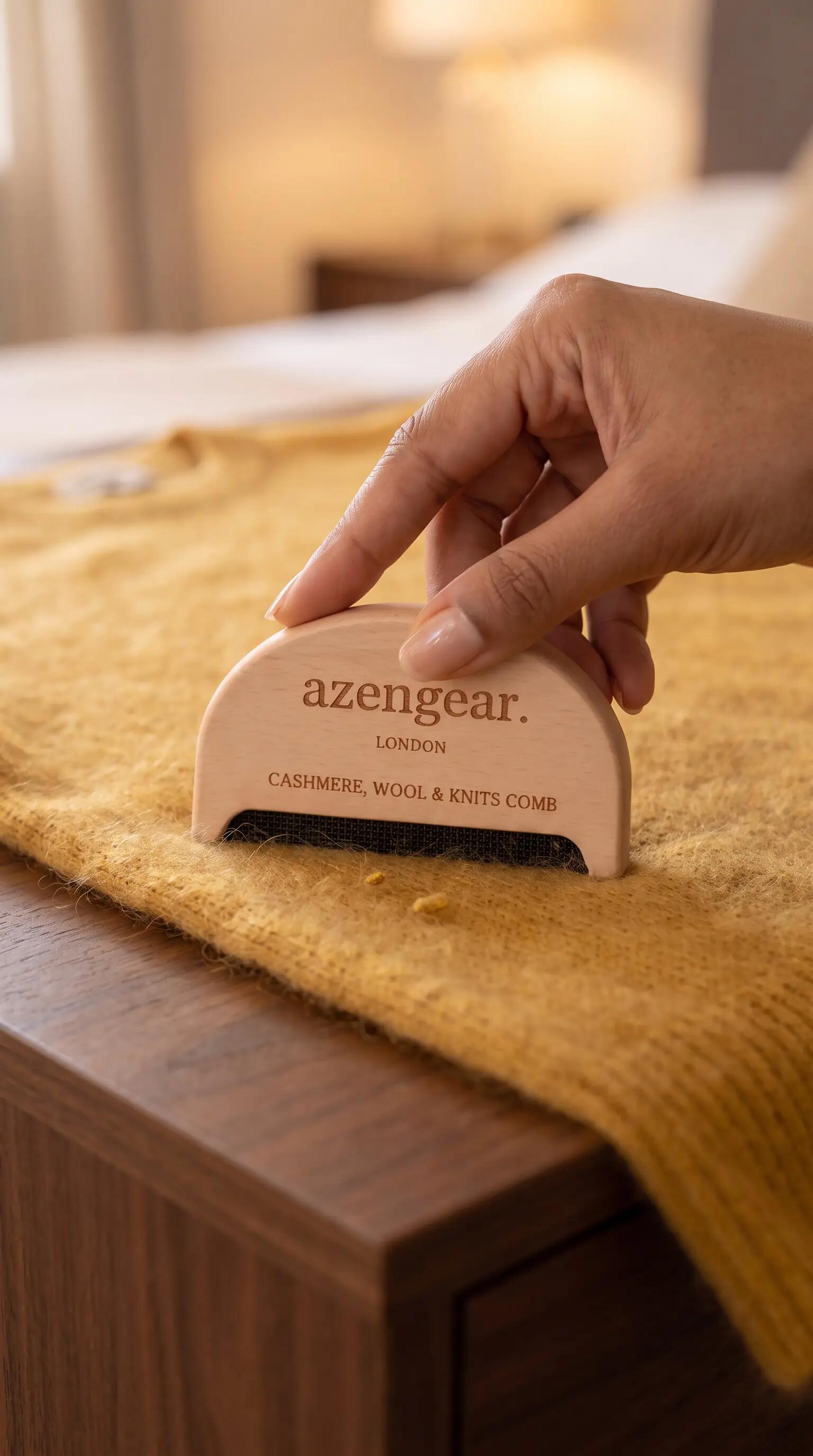 Pettine per cashmere e levapelucchi per maglioni e maglieria 9/10