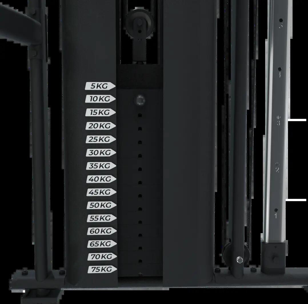 CC100 Cable Crossover – Dual verstellbare Riemenscheibe – Funktionstrainer 12/12