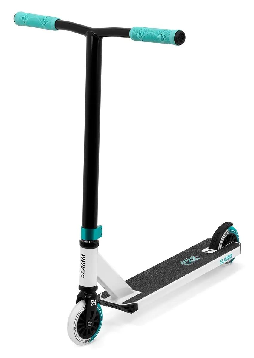 Slamm Classic Mini Pro Stuntstep White/Mint 7/7
