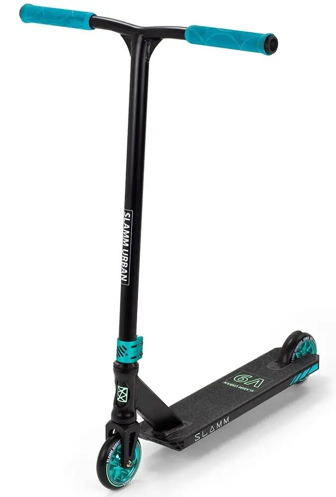 SLAMM URBAN V9 Scooter freestyle complèt en Turquoise 4/4