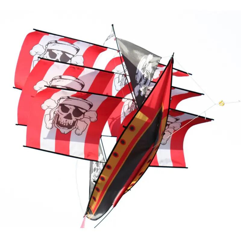 Cerf-volant pour enfants X-Kites 3D Pirate Ship 2182061 Noir 170 x 67 cm 5/5