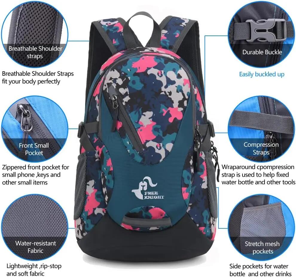 Mixte Randonnée Sac à dos 20L léger étanche enfant KidPack 3/3