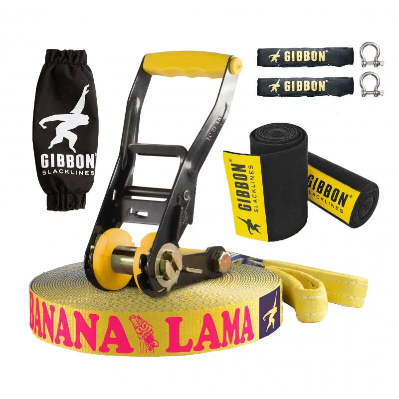 conjunto para slackline XL + tree protector BANANALAMA gibbon 8/9