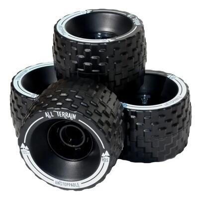 Mbs all terrain wheels 100mm black (4 pcs)
