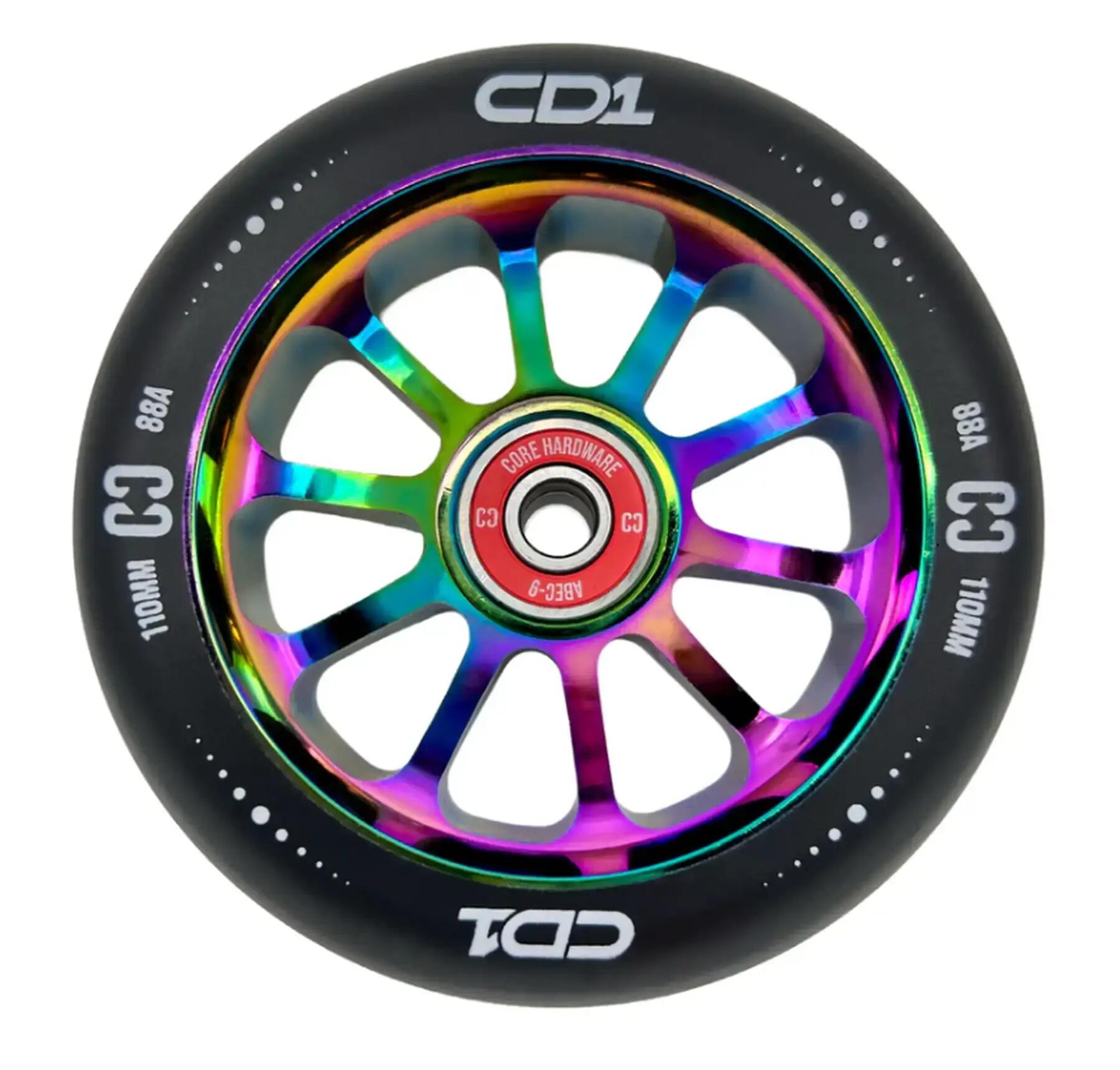 CORE CD1 Stunt-Scooter-Rad 110 mm Neochrom 6/6