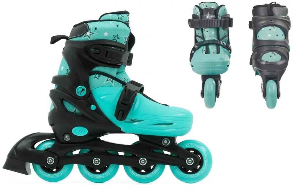 SFR Plasma Green verstellbare Inline-Skates 4/4
