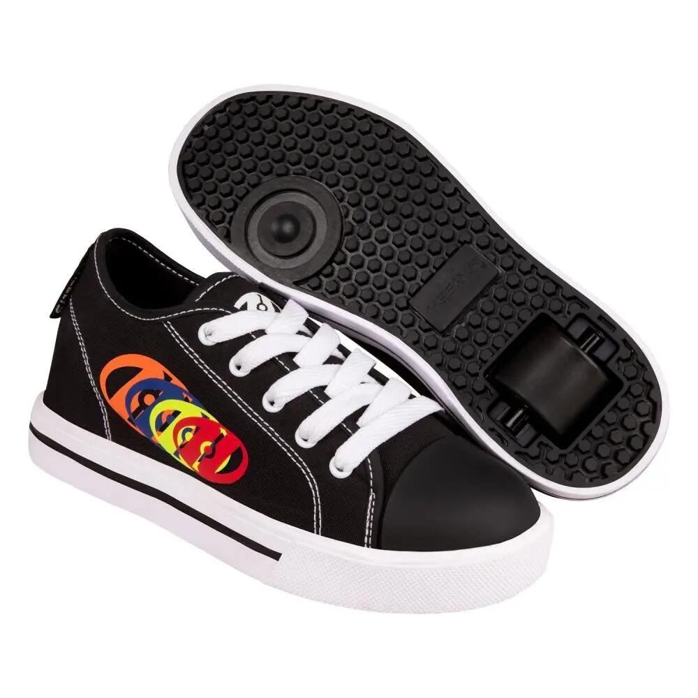 Heelys Classic Black White Multi 4/4