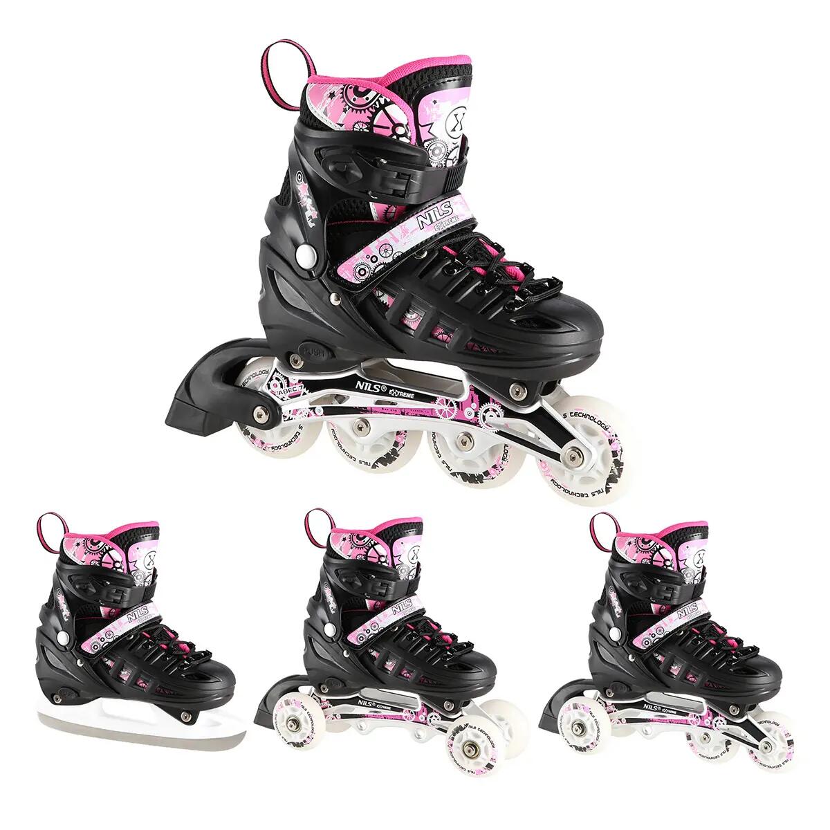 Inliner Mit Der Austauschbaren Hockey-Kufe LED Nils Extreme NH10905 9/9