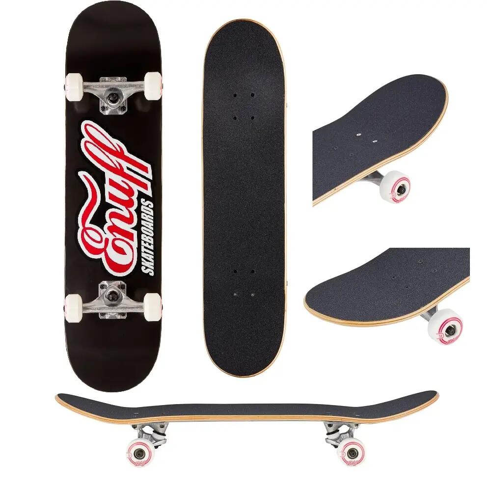 Enuff Logo classique 7.75 "x 31.5" Zwart Skateboard 5/5