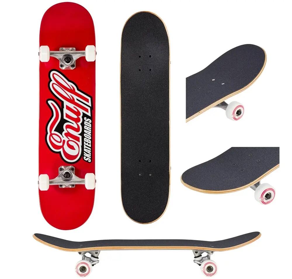 Skate Enuff Logo classique 7.75" x 31.5" rouge 5/5