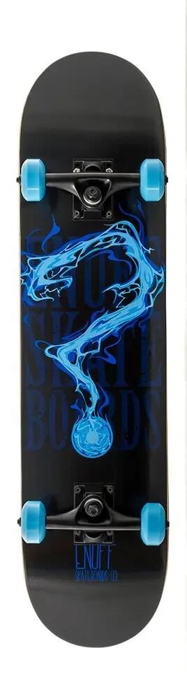 Enuff Pyro II 7.75"x31.5" Zwartblauw Skateboard 4/4