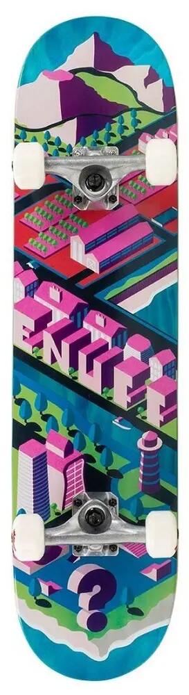 Enuff Isotown 7.75"x31.5" Blu Skateboard 5/5