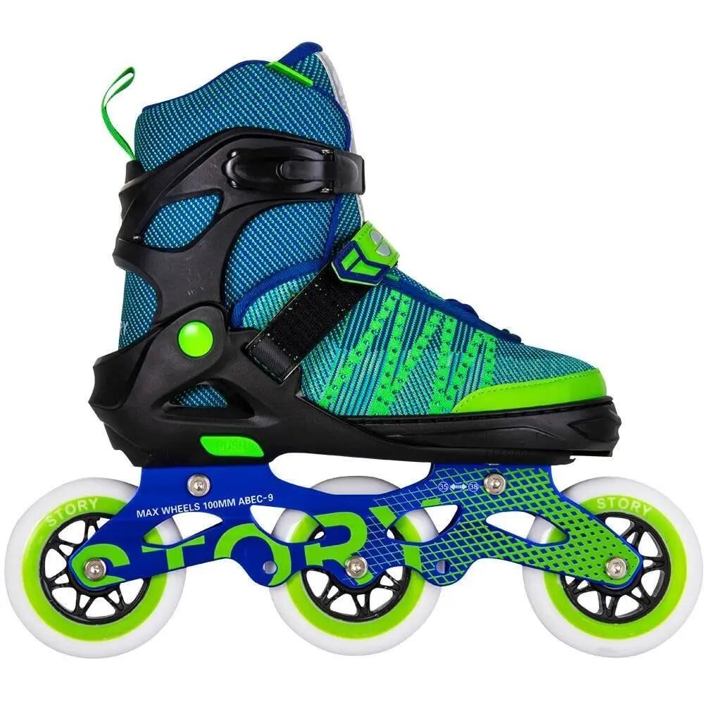 Story Urban Verstelbare Inline Skate Green 1/4