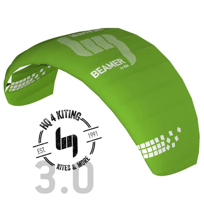 HQ Beamer 3.0 quad kite groen 8/8