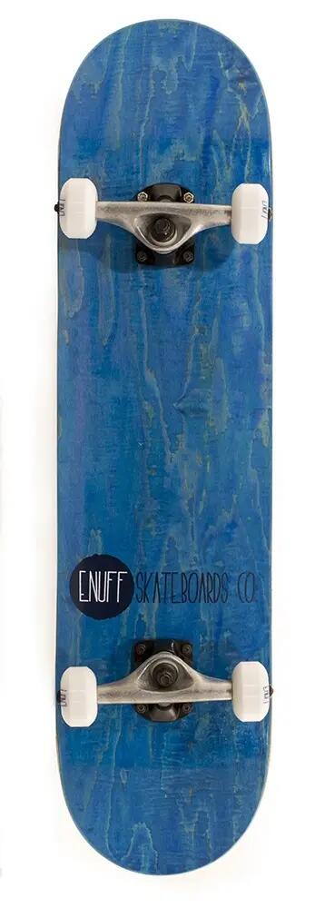 Enuff Logo Stain 7.75"x31.5" Blu Skateboard 4/4
