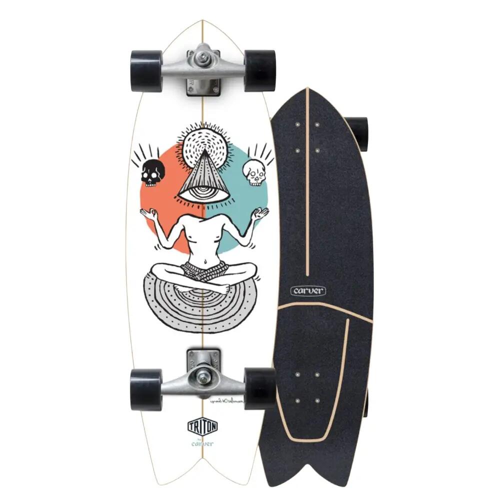 Complete Surfskate - CX Raw 29.25 Equilibrium - Triton 8/8