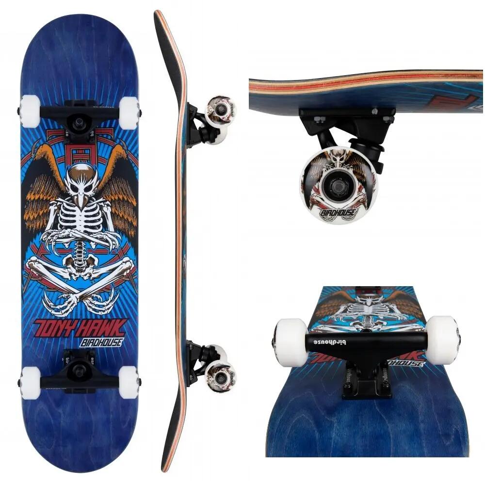 Birdhouse Stage 3 Birdman 8" blauw Skateboard 5/5