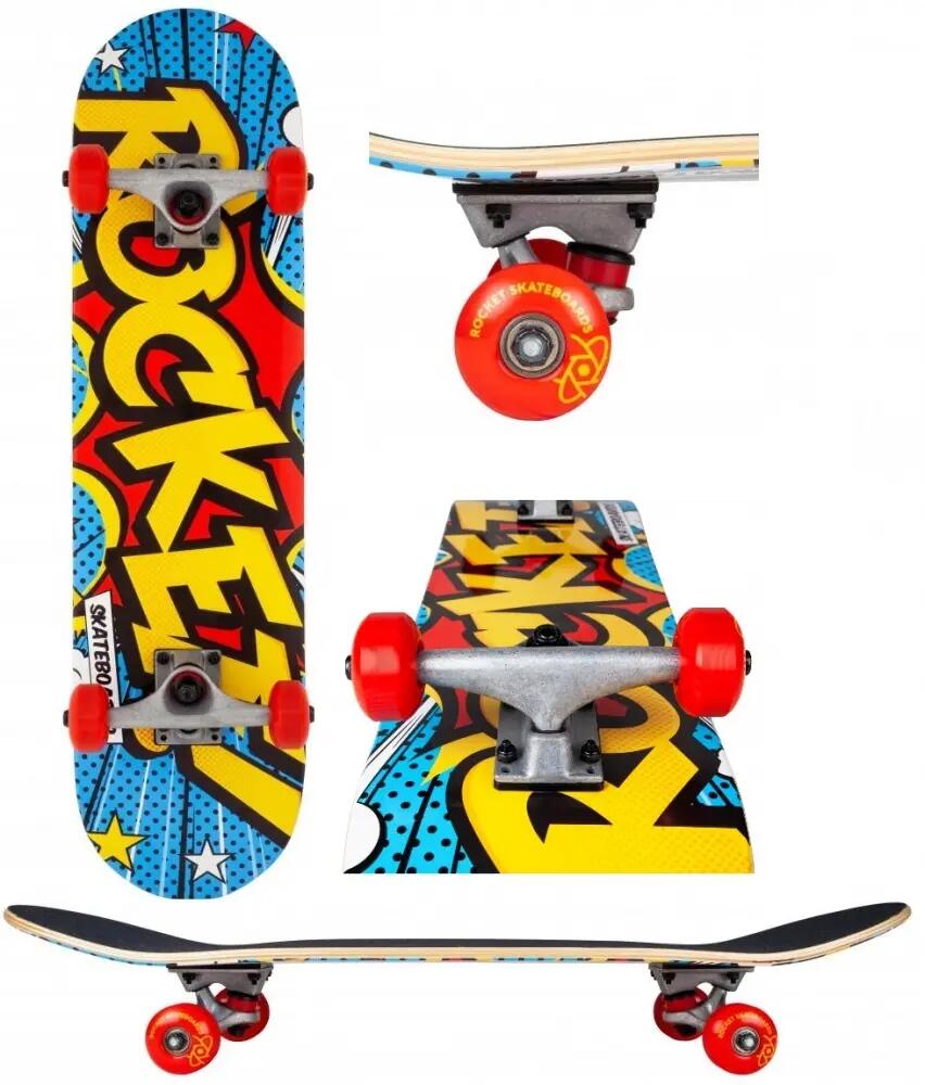 Rocket Popart Mini Skateboard 5/5