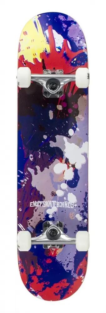 Skate Enuff Splat 7.75"x31" Rouge/Bleu 6/6