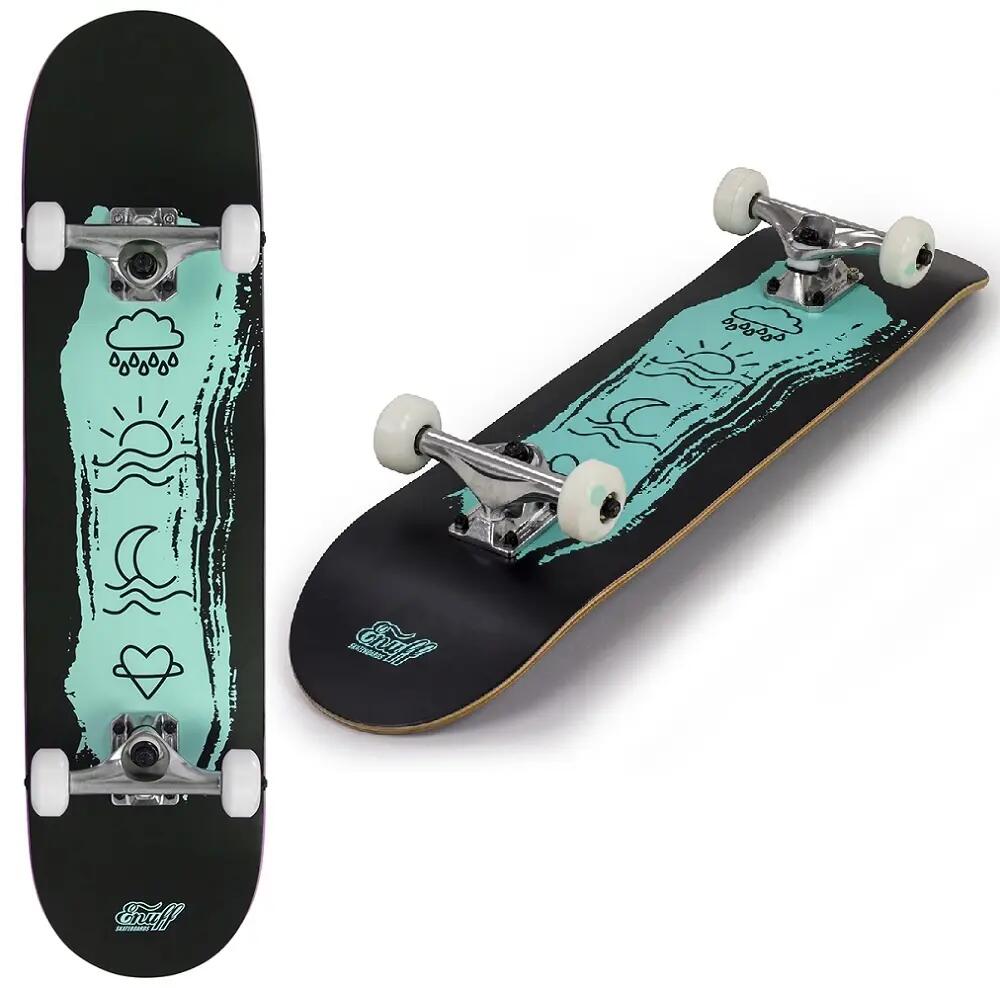 Enuff Icon Skateboard Komplettboard - 7.75" - Petrol 4/4