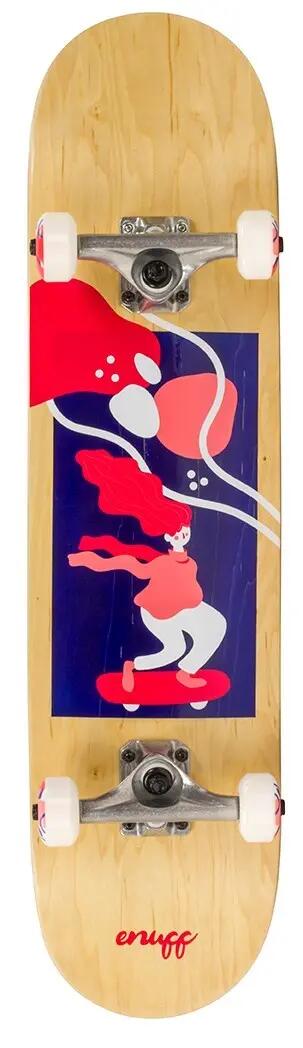 Skate Enuff Making Waves 7.75"x31.5" Violet 5/5