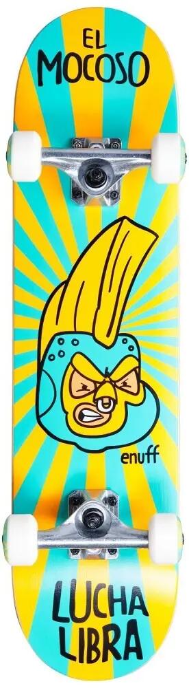 Enuff Lucha Libre Skateboard Komplettboard - 7.75" - Gelb 4/4