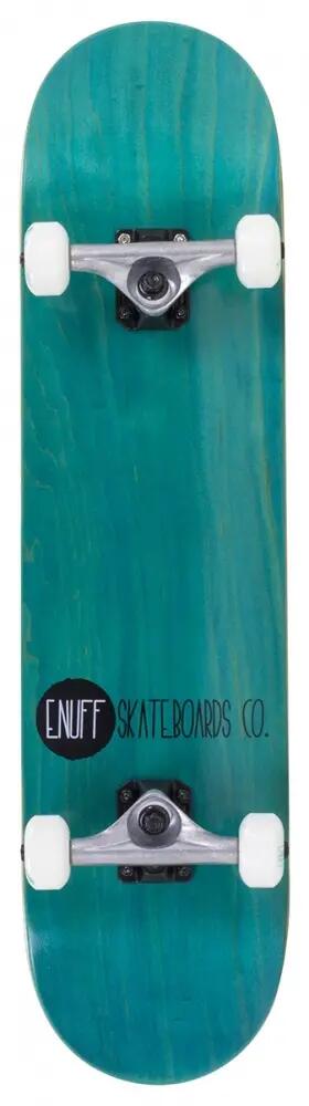 Skate Enuff Logo Stain 7.75"x31.5" Turquoise 5/5